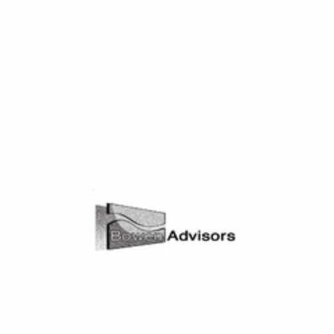 BOWEN ADVISORS Logo (USPTO, 10/29/2013)