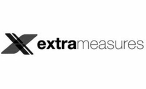 X EXTRAMEASURES Logo (USPTO, 07/07/2014)