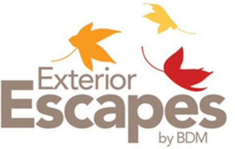 EXTERIOR ESCAPES BY BDM Logo (USPTO, 11.07.2014)