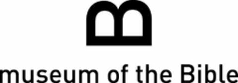 B MUSEUM OF THE BIBLE Logo (USPTO, 15.10.2014)