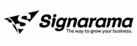 S SIGNARAMA THE WAY TO GROW YOUR BUSINESS. Logo (USPTO, 04.02.2015)