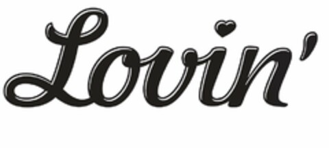 LOVIN' Logo (USPTO, 04/21/2015)