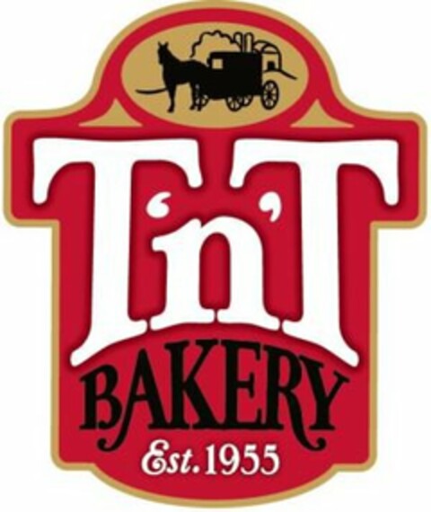 T'N'T BAKERY EST. 1955 Logo (USPTO, 12.06.2015)