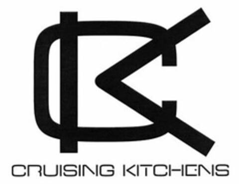 CK CRUISING KITCHENS Logo (USPTO, 15.06.2015)