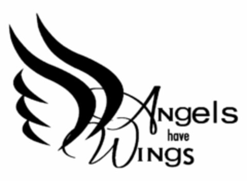 ANGELS HAVE WINGS Logo (USPTO, 19.08.2015)