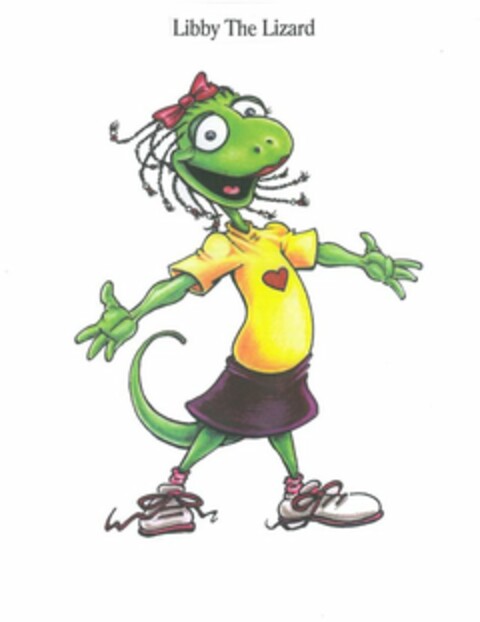 LIBBY THE LIZARD Logo (USPTO, 02.10.2015)