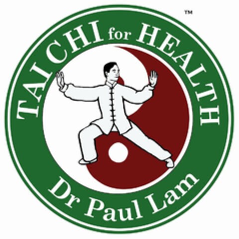 TAI CHI FOR HEALTH DR PAUL LAM Logo (USPTO, 14.01.2016)