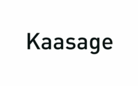 KAASAGE Logo (USPTO, 19.05.2016)