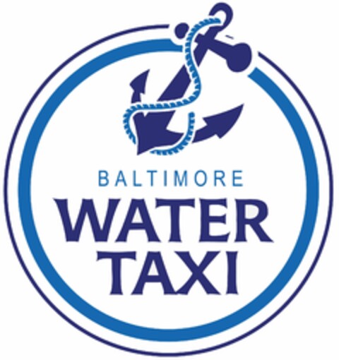 BALTIMORE WATER TAXI Logo (USPTO, 07/12/2016)