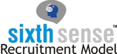 SIXTH SENSE RECRUITMENT MODEL Logo (USPTO, 03.03.2017)