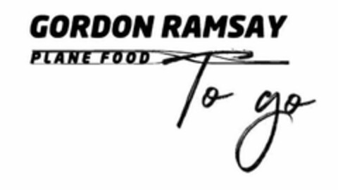 GORDON RAMSAY PLANE FOOD TO GO Logo (USPTO, 10.11.2017)