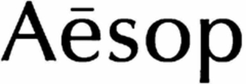 AESOP Logo (USPTO, 31.01.2018)