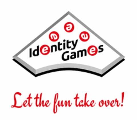 IDENTITY GAMES LET THE FUN TAKE OVER! Logo (USPTO, 21.05.2018)