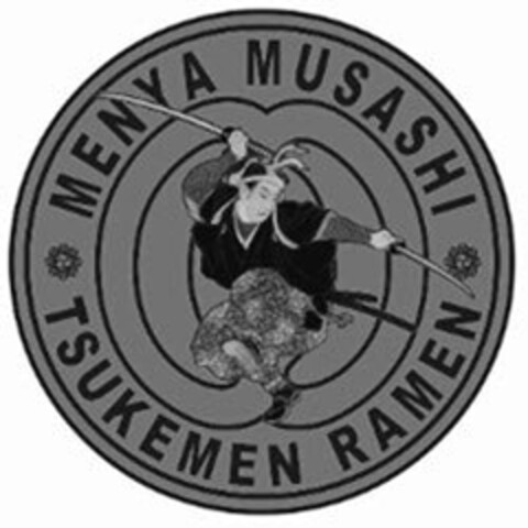 MENYA MUSASHI TSUKEMEN RAMEN Logo (USPTO, 05.06.2018)