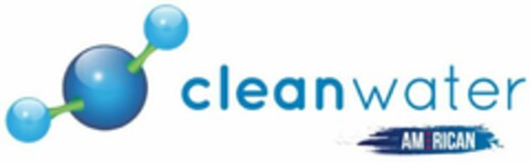 CLEANWATER AMERICAN Logo (USPTO, 06/21/2018)