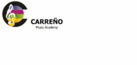 C CARREÑO MUSIC ACADEMY Logo (USPTO, 16.12.2018)