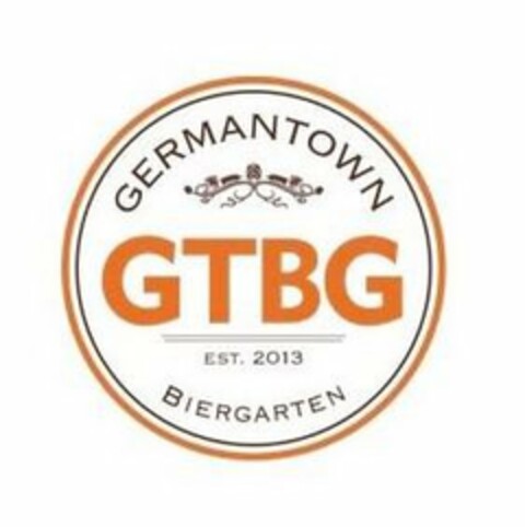 GERMANTOWN BIERGARTEN GTBG EST. 2013 Logo (USPTO, 03/11/2019)