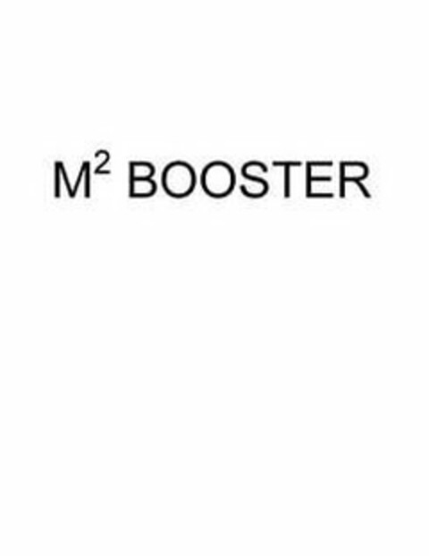 M2 BOOSTER Logo (USPTO, 03/20/2019)