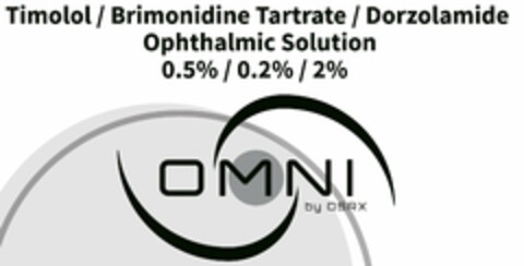 TIMOLOL / BRIMONIDINE TARTRATE / DORZOLAMIDE OPHTHALMIC SOLUTION 0.5% / 0.2% / 2% OMNI BY OSRX Logo (USPTO, 09.05.2019)