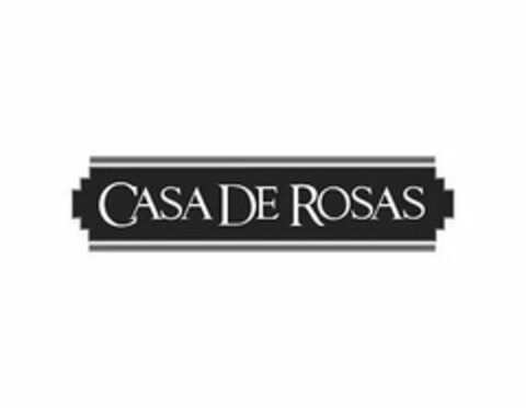 CASA DE ROSAS Logo (USPTO, 28.05.2019)