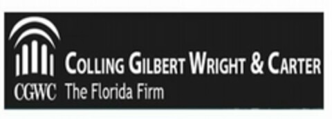 CGWC COLLING GILBERT WRIGHT & CARTER THE FLORIDA FIRM Logo (USPTO, 26.06.2019)