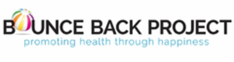 BOUNCE BACK PROJECT PROMOTING HEALTH THROUGH HAPPINESS Logo (USPTO, 16.07.2019)