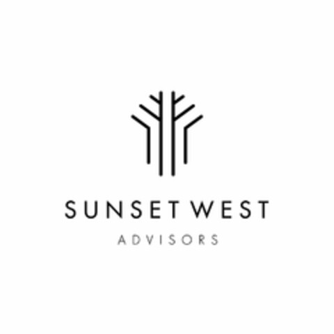 SUNSET WEST ADVISORS Logo (USPTO, 27.08.2019)