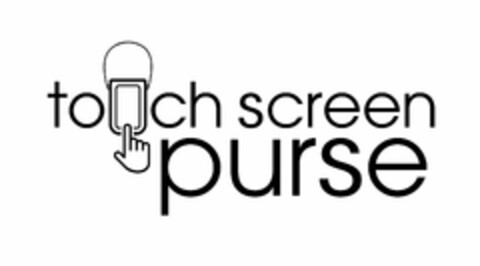 TOUCH SCREEN PURSE Logo (USPTO, 01/31/2020)