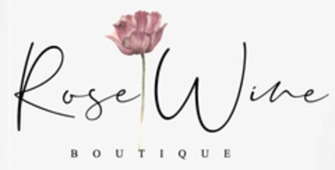 ROSE WINE BOUTIQUE Logo (USPTO, 04.02.2020)