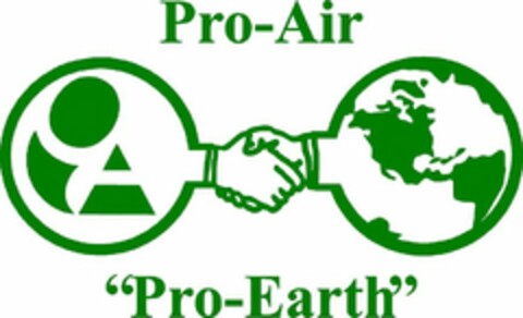 PRO-AIR PA "PRO-EARTH" Logo (USPTO, 03.02.2009)