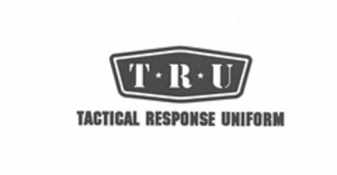 T R U TACTICAL RESPONSE UNIFORM Logo (USPTO, 25.09.2009)