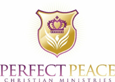 PERFECT PEACE CHRISTIAN MINISTRIES Logo (USPTO, 27.08.2010)