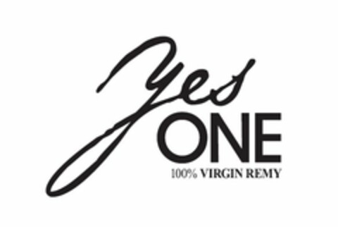 YES ONE 100% VIRGIN REMY Logo (USPTO, 15.02.2011)
