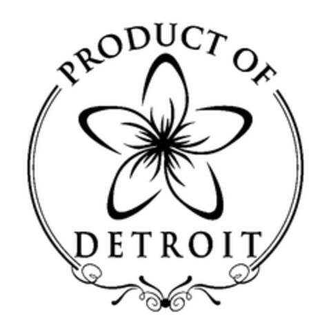 PRODUCT OF DETROIT Logo (USPTO, 28.10.2011)