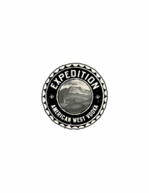 EXPEDITION AMERICAN WEST VODKA Logo (USPTO, 02/17/2012)