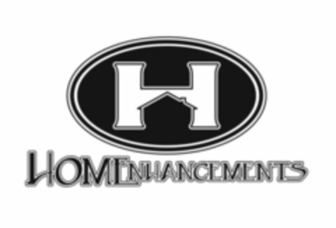 H HOMENHANCEMENTS Logo (USPTO, 20.03.2012)