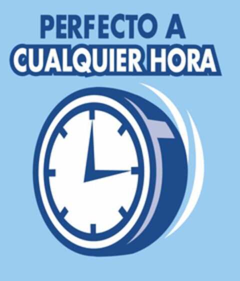 PERFECTO A CUALQUIER HORA Logo (USPTO, 04.04.2012)