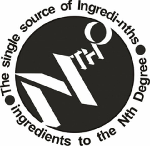 NTHO THE SINGLE SOURCE OF INGREDI-NTHS INGREDIENTS TO THE NTH DEGREE Logo (USPTO, 06.06.2012)