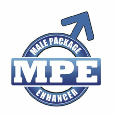 MPE, MALE PACKAGE ENHANCER Logo (USPTO, 08/21/2012)