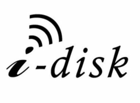 I-DISK Logo (USPTO, 15.01.2013)