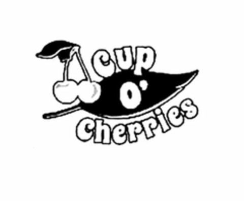 CUP O' CHERRIES Logo (USPTO, 31.07.2013)