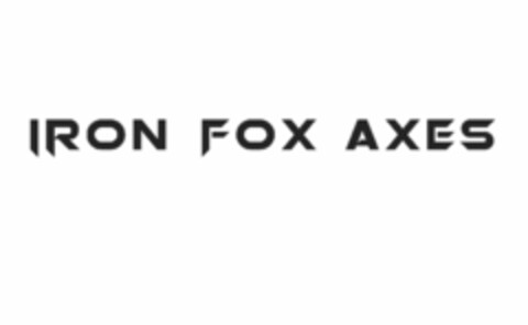 IRON FOX AXES Logo (USPTO, 27.08.2013)