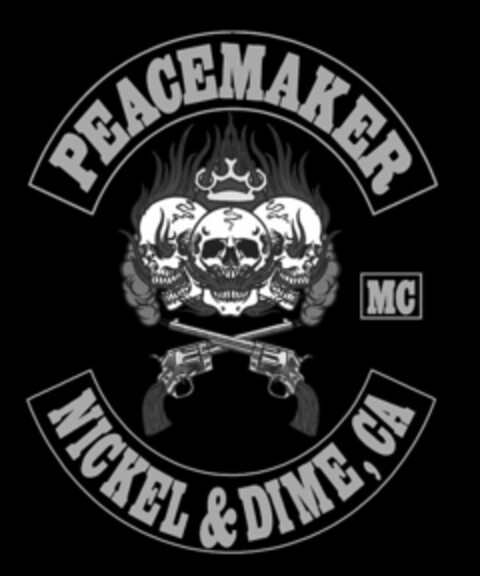 PEACEMAKER MC NICKEL & DIME CA Logo (USPTO, 08.09.2013)