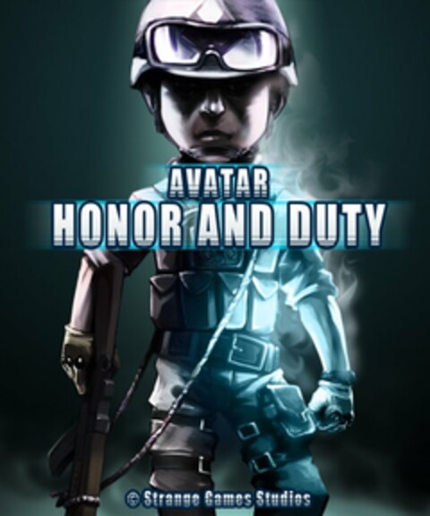 AVATAR HONOR AND DUTY STRANGE GAMES STUDIOS Logo (USPTO, 09/09/2013)