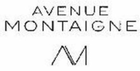 AM AVENUE MONTAIGNE Logo (USPTO, 12.11.2013)