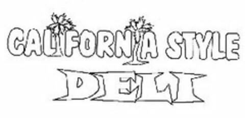 CALIFORNIA STYLE DELI Logo (USPTO, 10.06.2014)