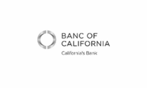 BANC OF CALIFORNIA CALIFORNIA'S BANK Logo (USPTO, 18.06.2014)