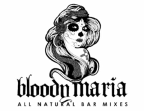 BLOODY MARIA ALL NATURAL BAR MIXES Logo (USPTO, 15.09.2014)
