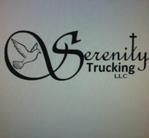 SERENITY TRUCKING LLC Logo (USPTO, 04/07/2015)