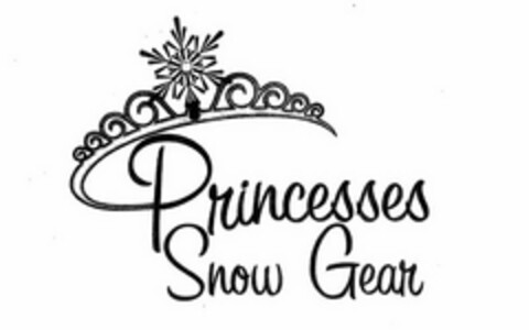 PRINCESSES SNOW GEAR Logo (USPTO, 04/21/2015)